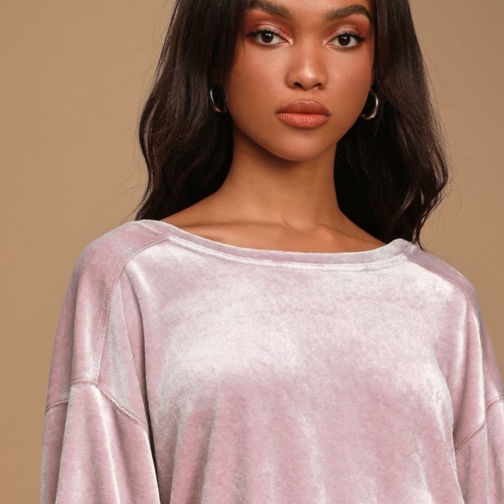 Free People Valerie T-Shirt - Mauve M
